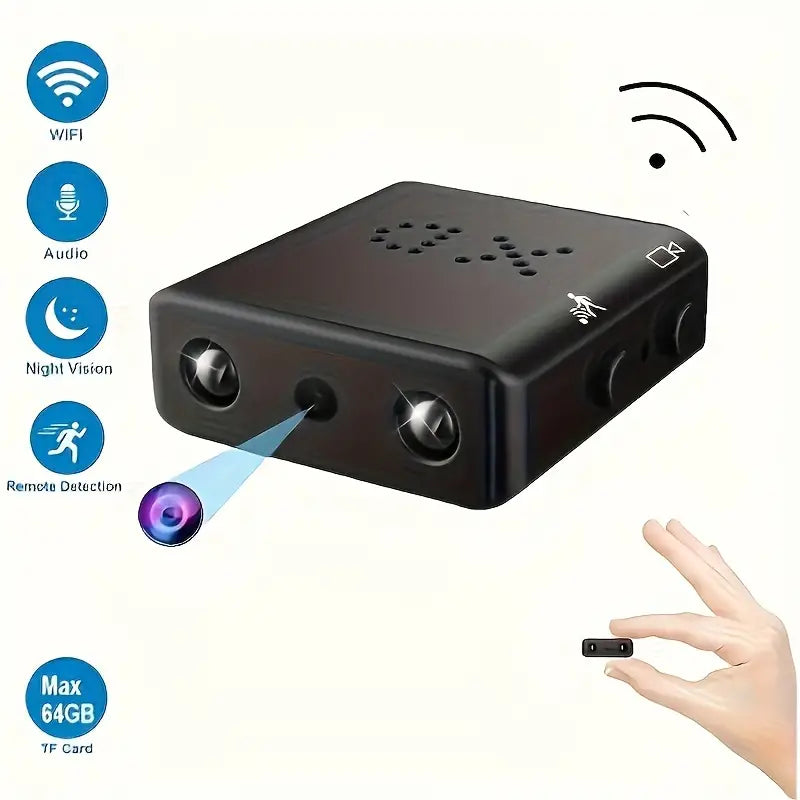 Caméra de Sécurité Intelligente WIFI pour Maison avec Détection de Mouvement De Speelgoed Koning