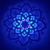 Mandala Yoga Room Wall Lamp & Night Light LED Speelgoed Koning
