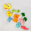Puzzle Éducatif d'Animaux pour Enfants | Puzzle d'Apprentissage en Bois avec Boucles - Pour Enfants de 3 à 6 Ans King of Toys