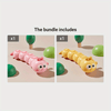 Jouet Sensoriel Chenille Interactive | Plastique Durable, Action de Torsion, Non Électrique, Cadeau Éducatif pour Anniversaires & Vacances King of Toys