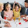1/4pcs Jouets anti-stress ressorts chien - Tubes pop-up sensoriels pour enfants et adultes, jouets de décompression amusants King of Toys