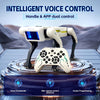 Robot Chien Intelligent AI | Mignon Compagnon AI, Commandes Vocales Programmables, Technologie Noire, Déverrouiller les futurs compagnons de jeu