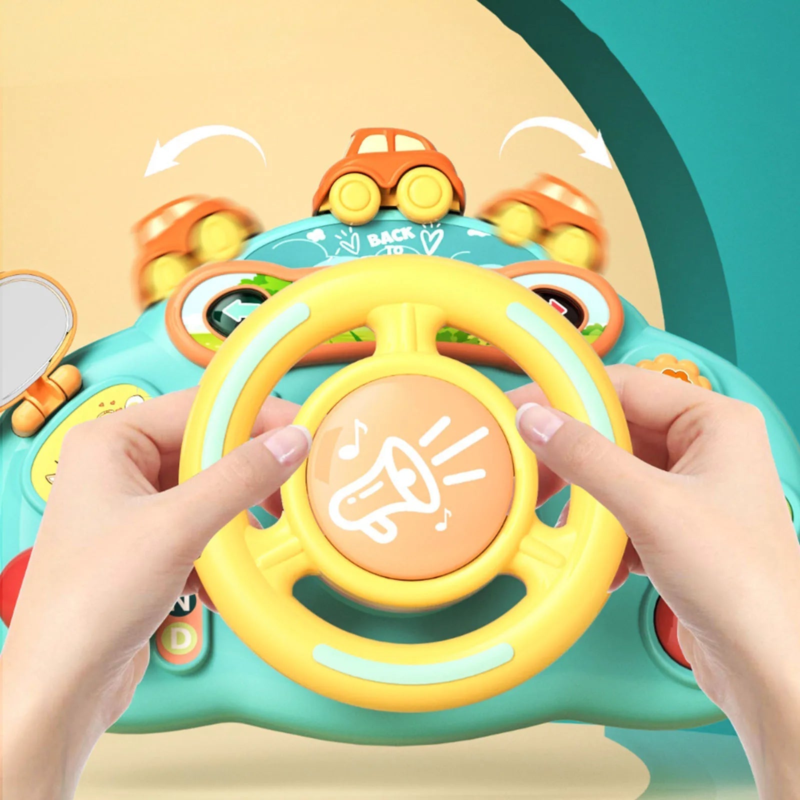 Baby Steering Wheel - Steering Wheel Toy for babies from 6 months Speelgoed Koning