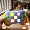 Jeu Interactif avec Machine Musicale et Souris à Frapper, Résolution de Puzzles, Soulagement du Stress, et Entraînement de la Concentration des Enfants King of Toys