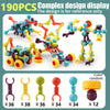 Blocs de Construction Articulés 50/95/190PCS - Jouet Créatif et Logique - Cadeau Noël/Action de Grâce/Nouvel An King of Toys