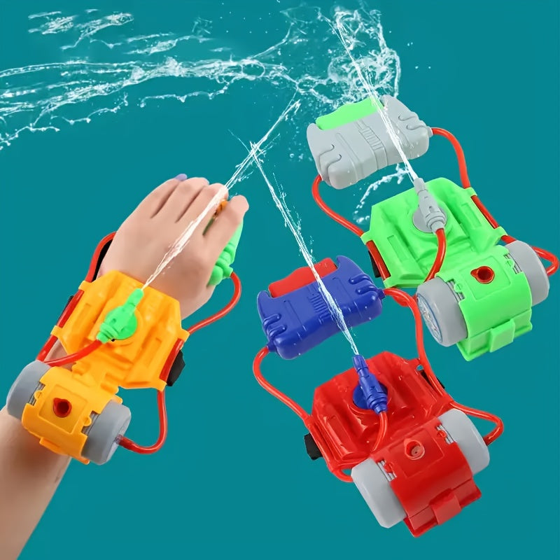 Pistolet à Eau Poignet pour Enfants | Jouet d’extérieur Étanche pour Plage, Camping et Piscine – Cadeau Été Amusant pour Enfants et Adultes