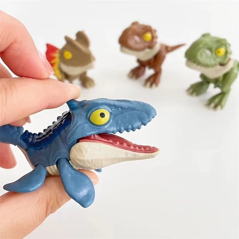 Jouet Dinosaure à Mordre le Doigt | Modèle Articulé Amusant pour Collection Jurassic, Cadeau pour Enfants King of Toys