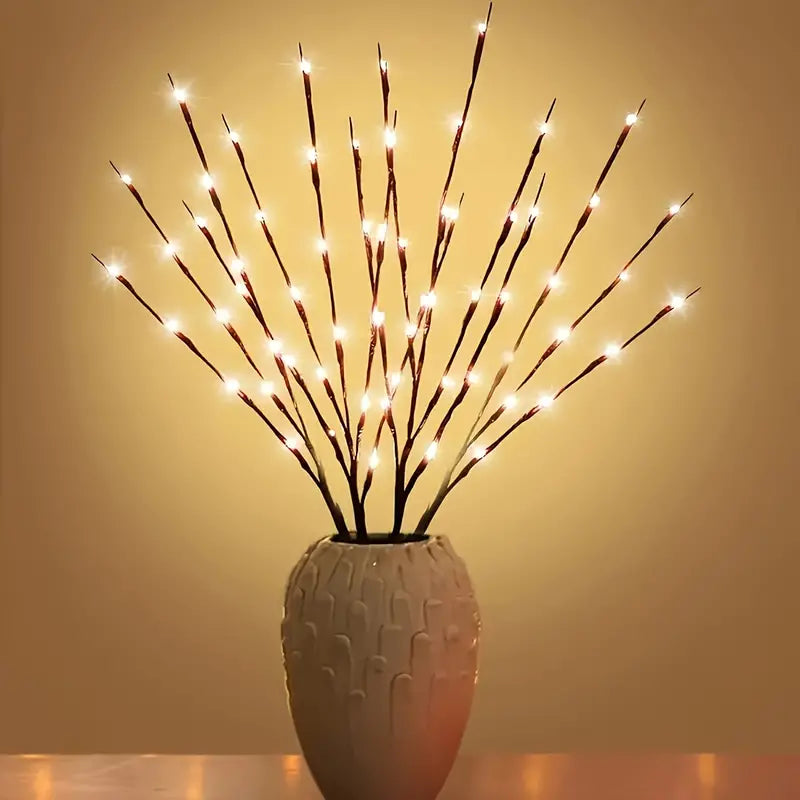 Branches Lumineuses à 20 LED avec Prise USB | Éclairage Décoratif pour Vase Intérieur King of Toys