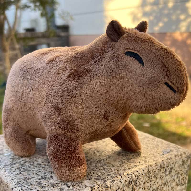 Peluche Capybara de 22 cm | Simulation Mignonne et Douce pour Enfants King of Toys