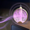 Raquette Électrique Pliable avec Lampe UV LED Elektrische Opvouwbare Vliegenmepper met UV Led Lamp