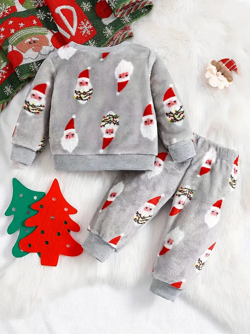 Pull Père Noël pour bébé et enfant l Hiver, cadeau de Noël King of Toys