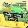 Camion Dinosaure T-Rex avec Voitures Miniatures | Jouet Éducatif 6pcs | Cadeau Idéal Noël, Anniversaire, Halloween Enfants 3-6 Ans King of Toys