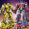Voiture Transformable 2-en-1 – Set de construction 1000+ pcs en ABS, cadeau idéal pour Noël/Halloween King of Toys