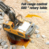 Excavatrice Télécommandée RC avec 11 Fonctions | Camion-Benne 2.4GHz De Speelgoed Koning