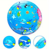 Tapis de Jeu Aquatique Dauphin – Stimule l’éveil sensoriel, PVC résistant pour tout-petits King of Toys
