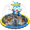 Tapis de Jeu Arroseur Antidérapant 170 cm pour Enfants & Chiens – Fontaine Centrale pour Été