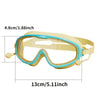 Lunettes de Natation Étanches et Anti-Buée | Grand cadre, design anti-fuite | Avec bouchons d’oreille intégrés | Idéal pour garçons et filles 3-14 ans | Accessoire parfait pour la plage et la piscine