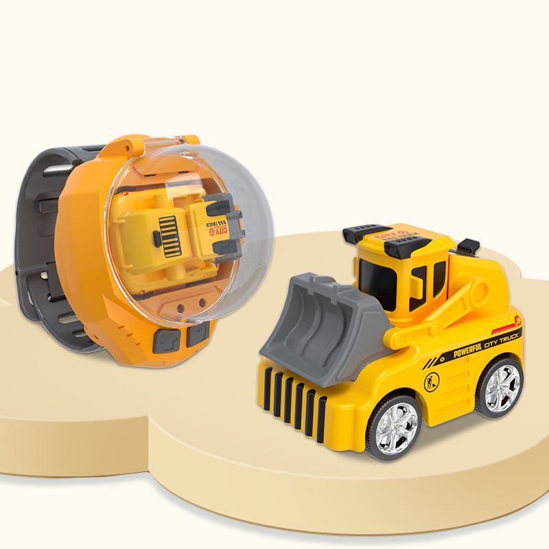 Montre Voiture Télécommandée Miniature pour Enfants – Jouet RC à Télécommande Gestuelle avec Lumières LED