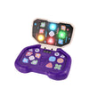 Jouet Fidget Interactif avec Boutons Lumineux | Modes Multijoueurs pour Améliorer la Mémoire, la Concentration et la Coordination - Casse-Tête Éducatif pour Enfants 3-6 ans, Violet/Bleu King of Toys
