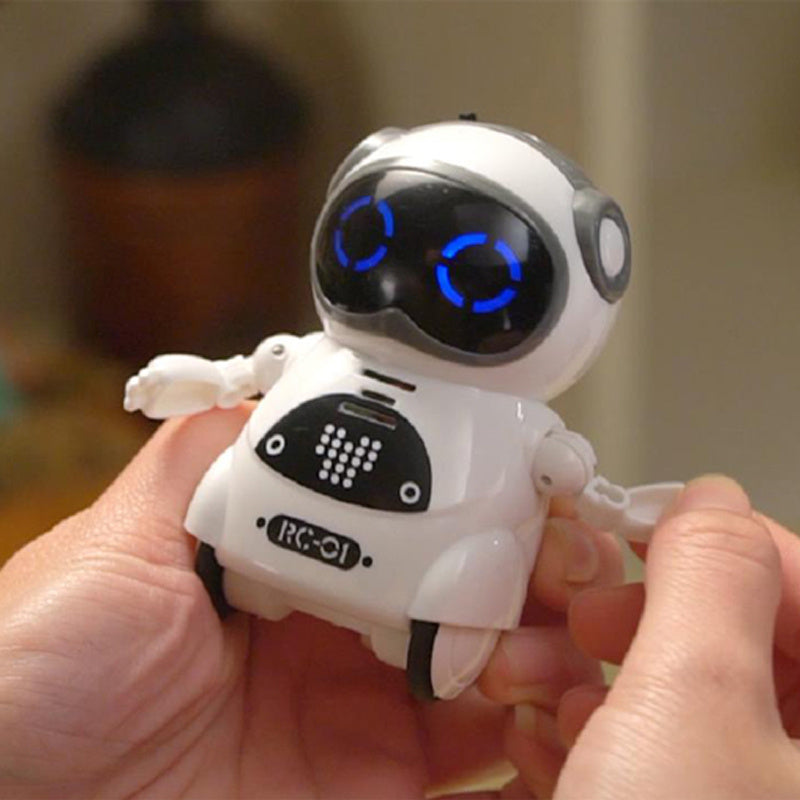Mini Robot RC Interactif - Parlant, chantant, dansant, racontant des histoires Robot Télécommandé pour Enfants King of Toys