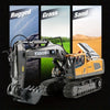 Excavatrice Télécommandée RC avec 11 Fonctions | Camion-Benne 2.4GHz De Speelgoed Koning