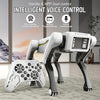 Robot Chien Intelligent AI | Mignon Compagnon AI, Commandes Vocales Programmables, Technologie Noire, Déverrouiller les futurs compagnons de jeu