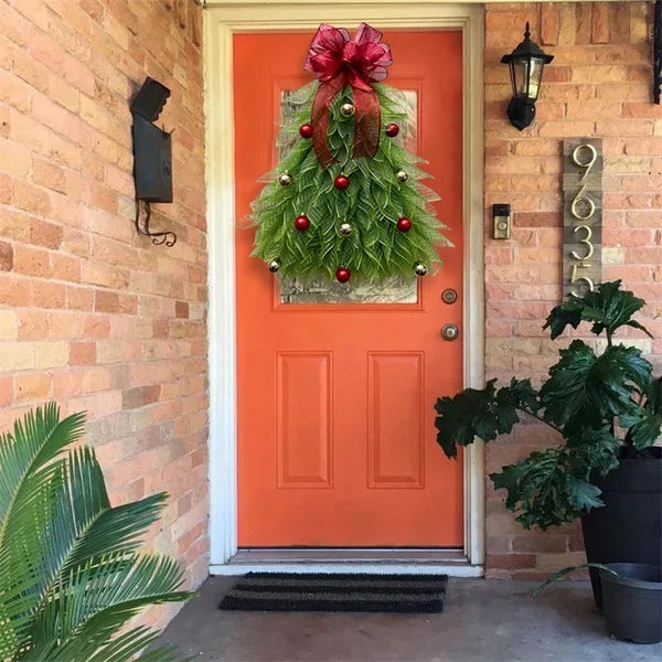 Couronne de Noël | Décoration Faite à la Main avec Lumière Chaude pour Usage Extérieur ou Intérieur King of Toys