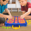 Jeu Deluxe Pop Up Formes | Jeu de puzzle interactif pour 2 joueurs, enfants de 3 ans et plus King of Toys