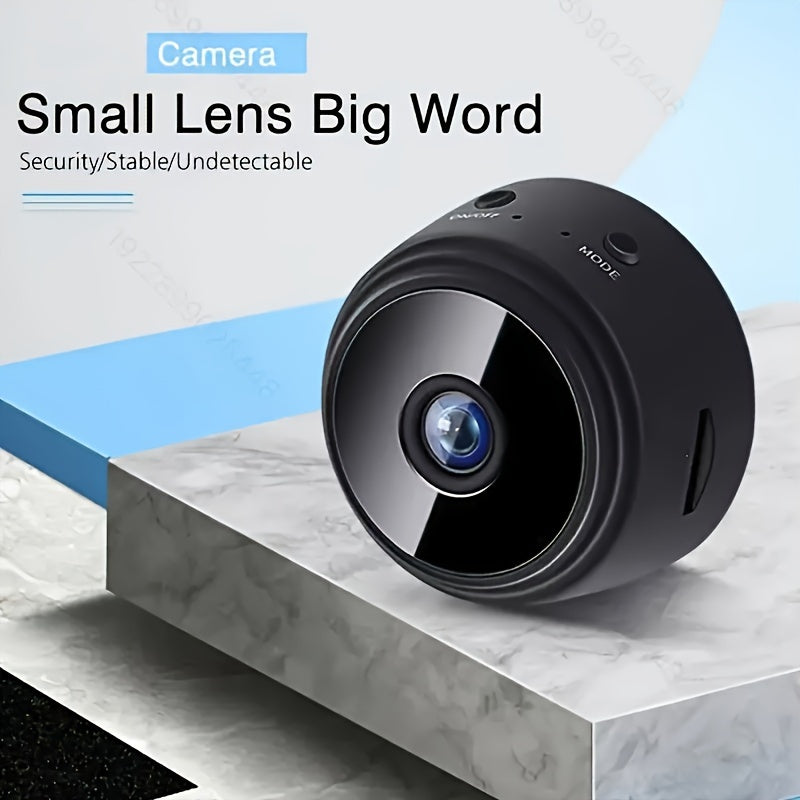 Caméra Intelligente Sans Fil avec Visualisation à Distance | 480P HD Batterie Rechargeable/Alimentation USB, Idéal pour les Cadeaux King of Toys