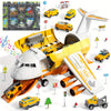 Avion Jouet pour Enfants de 3 Ans | Avion de Transport Grand Modèle avec 10 Voitures | Cadeau de Noël et Halloween | Jouet Éducatif et Fun pour Enfants King of Toys