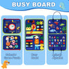 Tableau d'Activités 25-en-1 | Jouet Éducatif Sensoriel pour Tout-Petits de 1 à 4 Ans, Parfait pour les Voyages et Cadeau King of Toys