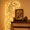 Guirlande LED en forme de branche de saule flexible | Lumière décorative à 8 modes pour arbre en rotin, pour décoration intérieure de Noël King of Toys