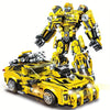 Voiture Transformable 2-en-1 – Set de construction 1000+ pcs en ABS, cadeau idéal pour Noël/Halloween King of Toys