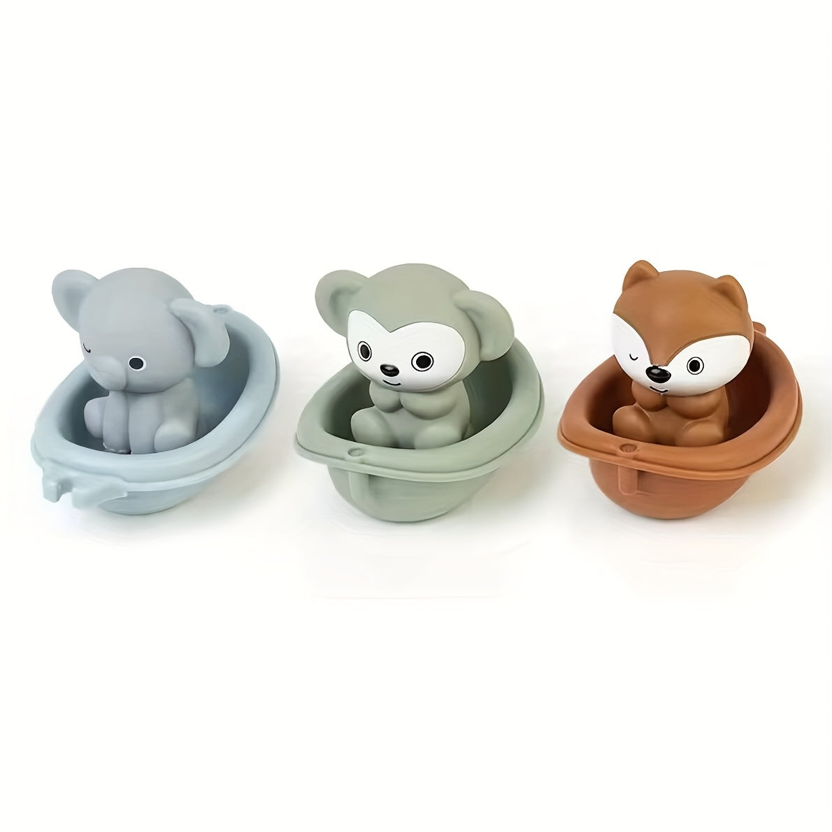 Lot de Marionnettes à Doigts Animaux pour Bébé et Tout-Petit - Jouets de Bain en Silicone Doux et Éducatifs - Cadeau Anniversaire Noël