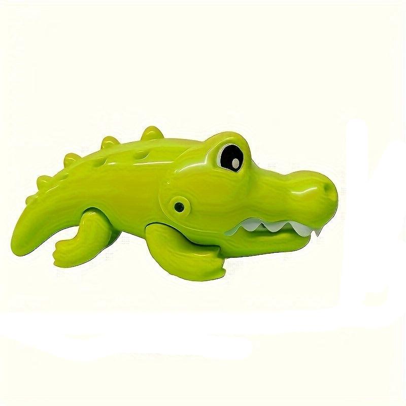 Jouet de Bain Créatif | Crocodile Mangeant des Petits Poissons Éducatif | Jouet de Bain Fun pour Enfants 18 Mois+ | Couleurs Aléatoires King of Toys