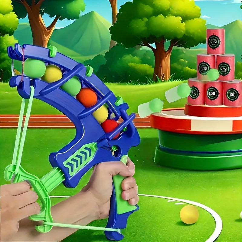 Arbalète à Boules en Mousse Douce pour Enfants | Jeu de Tir Sûr et Ludique | Idéal pour Cadeaux d’Anniversaire, Noël et Halloween | Dès 6 Ans King of Toys