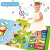 Tapis de jeu musical avec sons d'animaux pour bébés. Clavier piano et batterie pour bébé à partir de 6 mois Speelgoed Koning