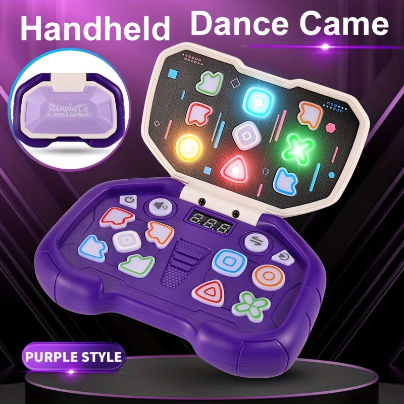Jouet Fidget Interactif avec Boutons Lumineux | Modes Multijoueurs pour Améliorer la Mémoire, la Concentration et la Coordination - Casse-Tête Éducatif pour Enfants 3-6 ans, Violet/Bleu King of Toys