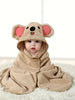 Serviette de Bain pour Bébé Animaux pour Filles et Garçons | Nouveau-né avec Capuche Animalière Speelgoed Koning