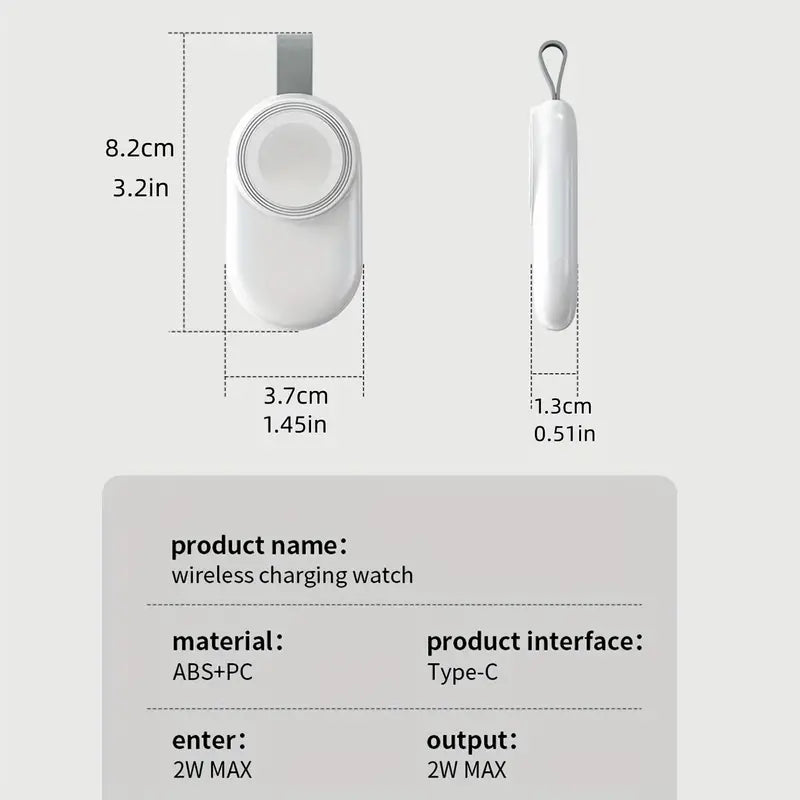 Portable & Wireless Charger Apple Watch l USB Connection Speelgoed Koning