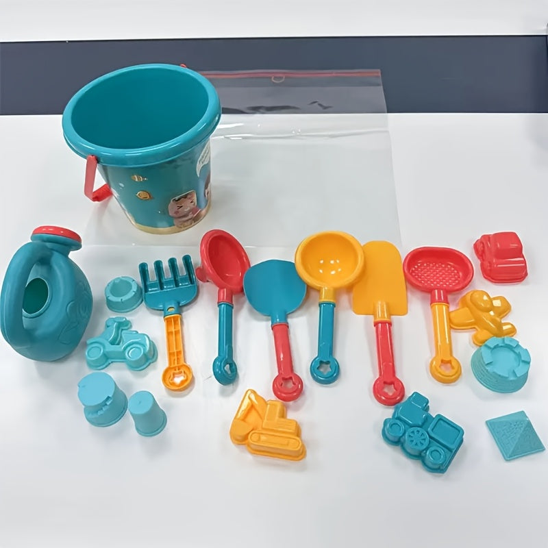 Set de 18 Jouets de Plage | Accessoires pour Sable et Eau King of Toys