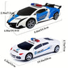 CarToys | Jouets de Voiture de Police | Lumière Rotative à 360° & Portes Automatiques Speelgoed Koning