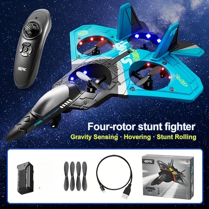 Avion Télécommandé - Planeur Hobby RC en Mousse EPP, Jouet de Drone Glisseur pour Enfants, Cadeau Idéal King of Toys
