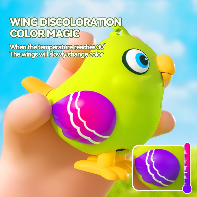 Montre Oiseau Parlante Interactive pour Enfants 3 Ans+ - Jouet Éducatif IA Garçons Filles - Cadeau Noël Anniversaire