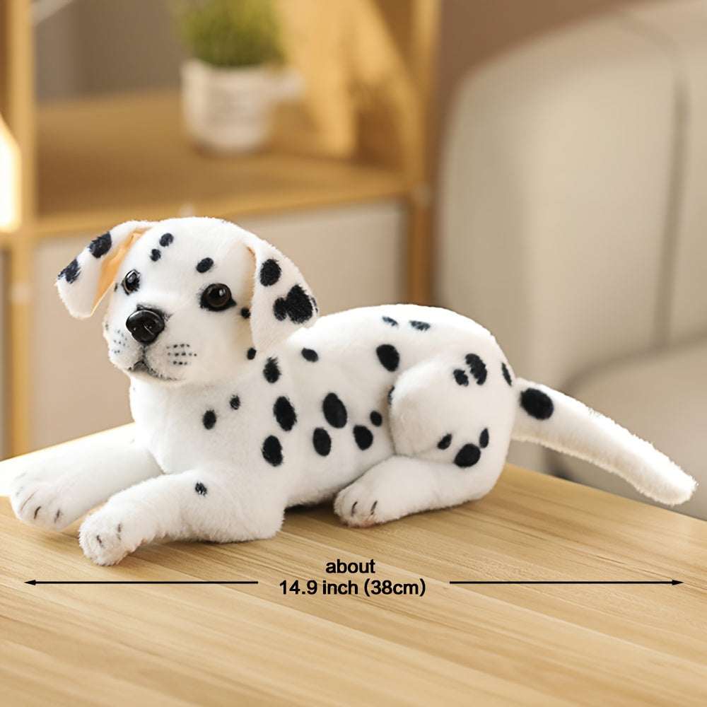 Jouet en Peluche de Chien Simulé | Poupée de Chien de 38 cm Compagnon Animalier pour Enfants King of Toys