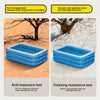 [Piscine Gonflable XL] Grande Piscine Gonflable Bleue avec Balles Bobo | PVC Résistant, Pliable & Portable pour Jardin, Pelouse, Terrasse – Parfait pour Réunions d'Été en Famille
