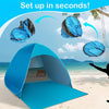 Tente de Plage Pop-Up Portable | Protection UPF 50+ & Étanche