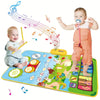 Tapis de jeu musical avec sons d'animaux pour bébés. Clavier piano et batterie pour bébé à partir de 6 mois Speelgoed Koning