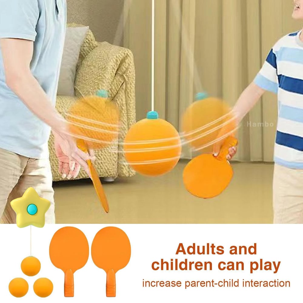 SwingServe Pro Entraîneur de Ping-Pong – Set d’entraînement de tennis de table intérieur portable