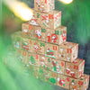 Calendrier de l'Avent 24 Boîtes Cadeaux de Noël | Boîtes en Papier Multicolores avec Rennes & Flocons de Neige pour Décorations de Fêtes King of Toys